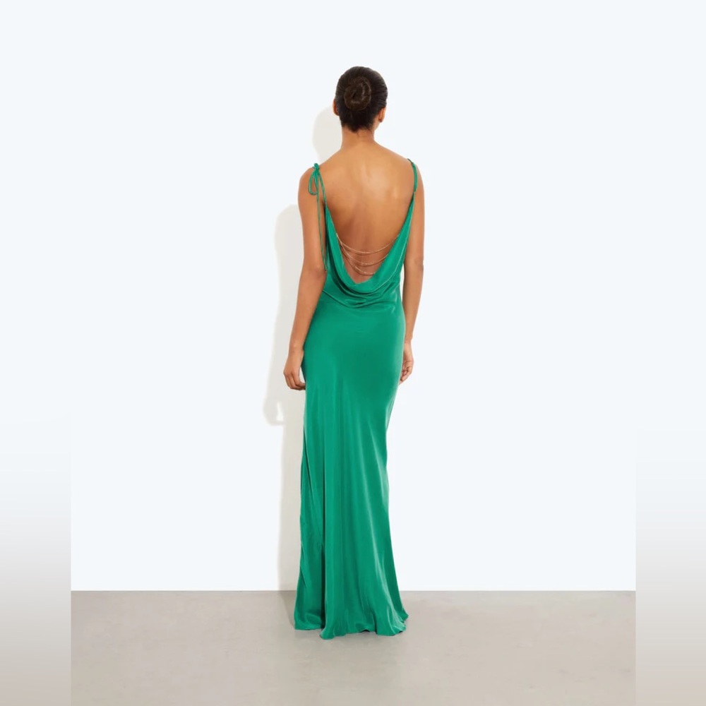 Rat & Boa Ophelia Green Dress in size S - Picture 7 of 8